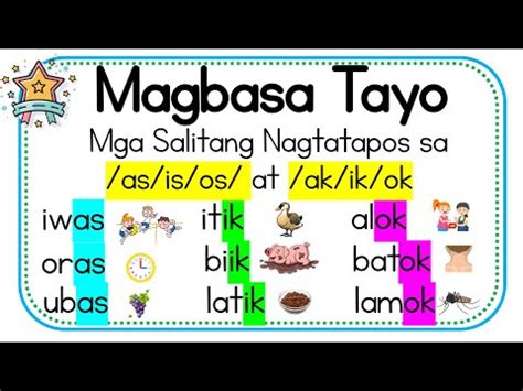 mga salitang nagtatapos sa it|Mga Salitang Nagtatapos sa /at,it,ot/ ll Pagsasanay sa Pagbasa ll .